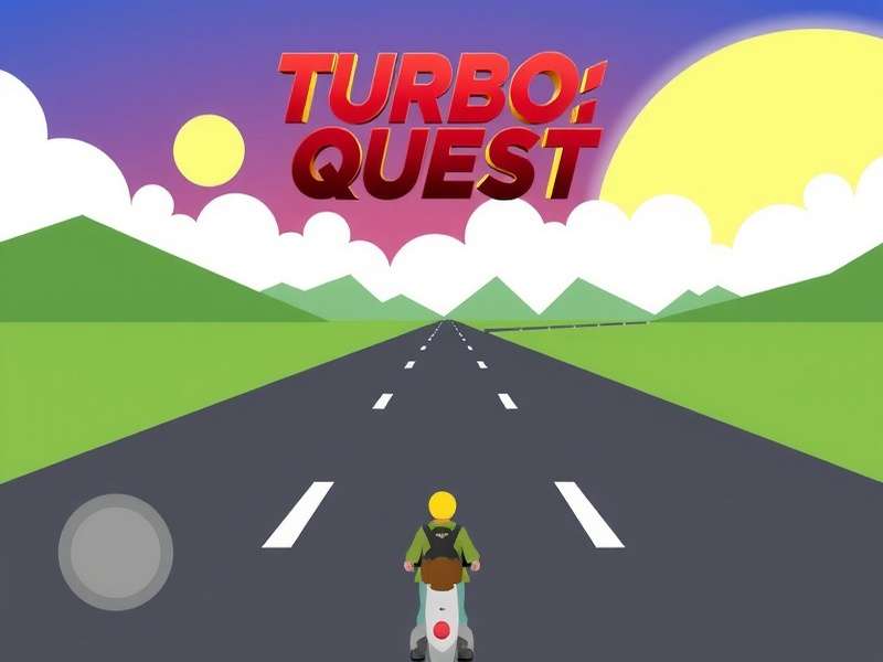 Turbo Courier Quest Gameplay Screenshot